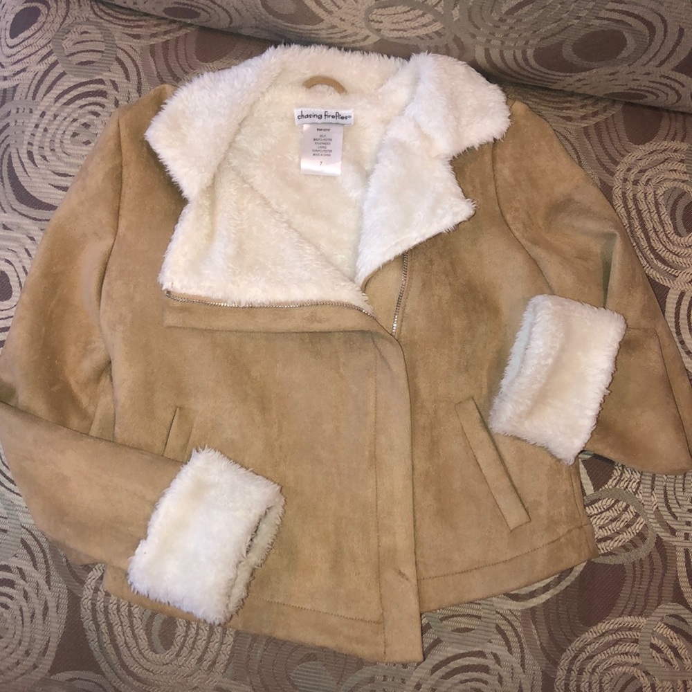 Chasing Fireflies faux Sherpa jacket